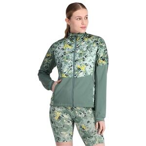 KARI TRAA Ragna Outdoor Training Jacket in Murk Green